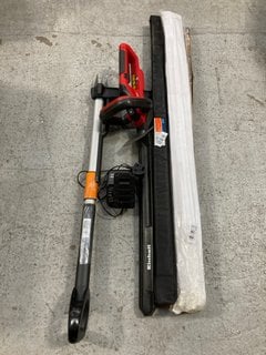 6 X ASSORTED ITEMS TO INCLUDE EINHELL ELECTRIC HEDGE TRIMMER & DRAPER 1200MM FOLDING SQUARE: LOCATION - AR1