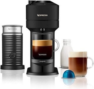 NESPRESSO M 700 COFFEE MACHINE (ORIGINAL RRP - £80.00) IN MATTE BLACK: MODEL NO M700 (WITH BOX & ALL ACCESSORIES) [JPTM124993]