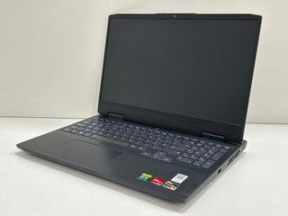 LENOVO IDEAPAD GAMING 13 15ARH7 512GB LAPTOP: MODEL NO 82SB00JVUK (UNIT ONLY, SPARES & REPAIRS, NO OS INSTALLED) AMD RYZEN 5 7535HS @ 3.30GHZ, 8GB RAM, 15.6" SCREEN, NVIDIA GEFORCE RTX 4050 LAPTOP GP