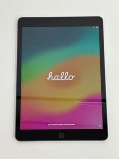 APPLE IPAD (9TH GENERATION) 64GB TABLET WITH WIFI IN SPACE GREY: MODEL NO A2602 [JPTM127017]