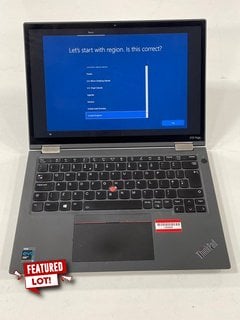 LENOVO THINKPAD X13 YOGA GEN 2 256GB LAPTOP (UNIT ONLY) INTEL CORE I5-1135G7 @2.40GHZ, 8GB RAM, 13.3" SCREEN, MICROSOFT BASIC DISPLAY ADAPTER [JPTM127130]