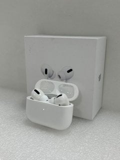 APPLE AIRPODS PRO (GEN 1) WITH MAGSAFE CHARGING CASE EARBUDS: MODEL NO A2084 A2083 A2190 (WITH BOX) [JPTM127016]