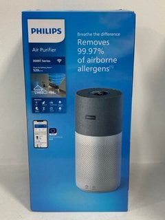 PHILLIPS SERIES 3000I AIR PURIFIER MODEL: AC3033/30 - RRP £419: LOCATION - FRONT BOOTH