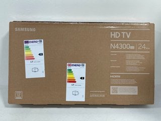 SAMSUNG 24" HD READY LED TV MODEL: UE24N4300AE - RRP £169: LOCATION - FRONT BOOTH