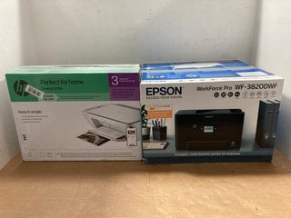 HP PERFECT FOR HOME DESKJET 2810E HOME PRINTER IN WHITE TO ALSO INCLUDE EPSON WORKFORCE PRO WF-38220DWF HOME PRINTER IN BLACK: LOCATION - J12