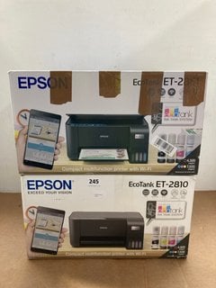 EPSON ECOTANK ET-2810 HOME PRINTER IN BLACK TO ALSO INCLUDE EPSON ET-2861 HOME PRINTER IN BLACK: LOCATION - J13