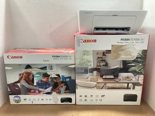 3 X HOME PRINTERS TO INCLUDE CANON PIXMA TS7450I WIRELESS HOME PRINTER IN BLACK: LOCATION - J13