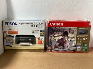 CANON PIXMA MG2551S HOME PRINTER IN BLACK TO ALSO INCLUDE EPSON EXPRESSION HOME XP-2200 HOME PRINTER IN BLACK: LOCATION - J14