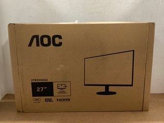 AOC 27 INCH FHD GAMING MONITOR - MODEL: 27B3HMA2 - RRP £105: LOCATION - J15