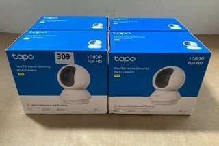 4 X TAPO PAN/TILT 1080P HOME SECURITY WI-FI CAMERA: LOCATION - J19