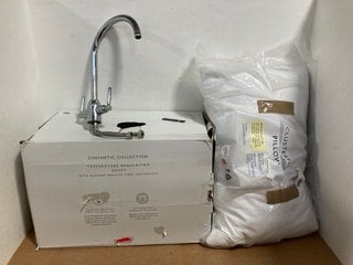 3 X JOHN LEWIS & PARTNERS ITEMS TO INCLUDE JOHN LEWIS & PARTNERS CHROME LEAP MIXER TAP: LOCATION - I14