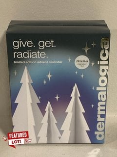 DERMALOGICA LIMITED EDITION SKINCARE ADVENT CALENDAR - RRP £219: LOCATION - FRONT BOOTH