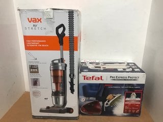 VAX AIR STRETCH VACUUM TO INCLUDE TEFAL PRO EXPRESS PROTECT STEAM IRON: LOCATION - I9