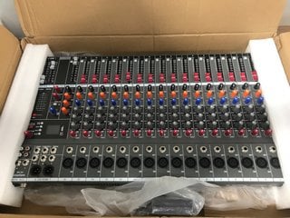 12 CHANNEL AUDIO MIXER WITH BLUETOOTH: LOCATION - I8