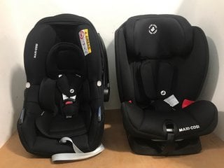 MAXI COSI BABY CAR SEAT IN BLACK TO INCLUDE MAXI COSI TITAN BABY CAR SEAT IN BLACK: LOCATION - I8