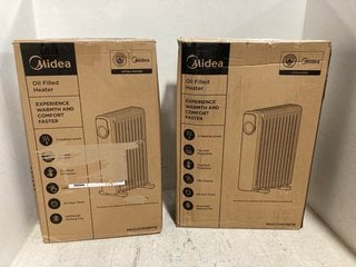 2 X MIDEA OIL FILLED HEATERS: LOCATION - I6