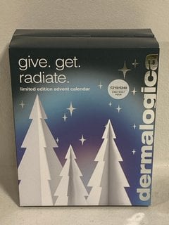 DERMALOGICA LIMITED EDITION SKINCARE ADVENT CALENDAR - RRP £219: LOCATION - FRONT BOOTH