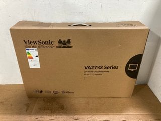 VIEWSONIC 27 INCH FULL HD IPS GAMING MONITOR - MODEL: VA2732 - RRP £109: LOCATION - H13