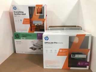 HP ENVY 6020E HOME PRINTER IN WHITE TO ALSO INCLUDE HP OFFICE JET PRO 8025E OFFICE PRINTER IN WHITE: LOCATION - E12