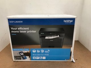 BROTHER DCP-L2620DW OFFICE PRINTER IN BLACK - RRP £130: LOCATION - E9