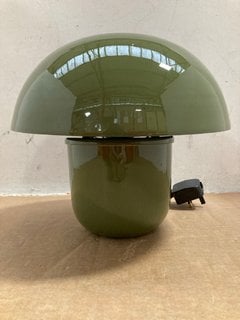 LEITMOTIV FAT MUSHROOM TABLE LAMP IN GREEN: LOCATION - BR4