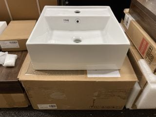 410MM2 1TH CERAMIC COUNTERTOP BASIN - RRP £225: LOCATION - A5