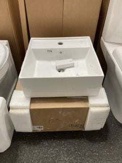 410MM2 1TH CERAMIC COUNTERTOP BASIN - RRP £225: LOCATION - A7