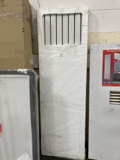 WHITE VERTICAL DOUBLE SLIM PANEL RADIATOR 1800 X 490MM - RRP £735: LOCATION - A3