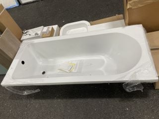 1700 X 750MM NTH SINGLE ENDED BATH (SLIGHT MARK TO END OF BATH) RRP £351: LOCATION - A2