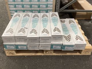 (COLLECTION ONLY) 1 LOT = 12 PACKS OF KRONOTEX HERRINGBONE FLOORING 665 X 133 X 8MM IN DARK OAK 15M SQ APPROX - RRP £672: LOCATION - B1