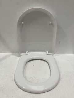 WHITE TOILET SEAT - RRP £70: LOCATION - R1