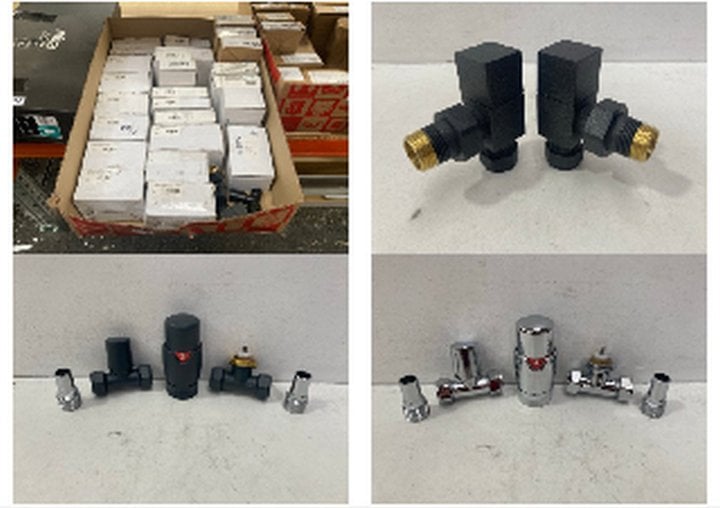 QTY OF ASSORTED RADIATOR VALVES - RRP £600: LOCATION - R2