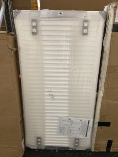 MILANO DOUBLE COMPACT RADIATOR 1200 X 600MM - RRP £305: LOCATION - B6 ISLAND