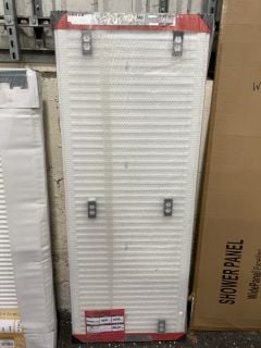 K-RAD DOUBLE COMPACT RADIATOR 1600 X 600MM RRP £475: LOCATION - B2