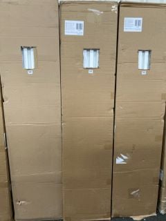 WHITE VERTICAL SINGLE FLAT PANEL RADIATOR 1800 X 400MM - RRP £635: LOCATION - B4