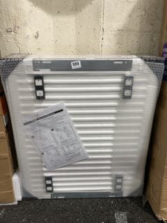 MILANO TRIPLE COMPACT RADIATOR 700 X 600MM - RRP £215: LOCATION - B6