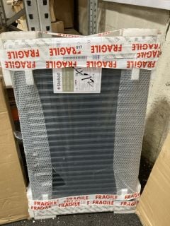 STELRAD DOUBLE COMPACT RADIATOR IN ANTHRACITE 1000 X 600MM - RRP £325: LOCATION - B8