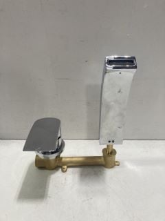 WALL MOUNTED BASIN MIXER IN CHROME - RRP £205: LOCATION - R3