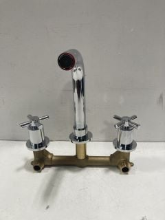 WALL MOUNTED BASIN MIXER IN CHROME - RRP £215: LOCATION - R3