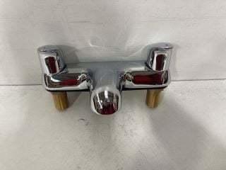 DECK MOUNTED BATH FILLER IN CHROME - RRP £245: LOCATION - R3