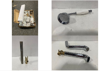 QTY OF ASSORTED BATHROOM FITTINGS & ACCESSORIES - RRP £300: LOCATION - R3