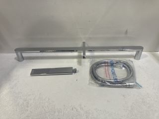 MODERN ALL CHROME SHOWER SLIDE RAIL KIT WITH HANDSET & HOSE: LOCATION - R4