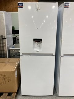 BEKO FRIDGE FREEZER WITH WATER DISPENSER: MODEL CFG1790DW - RRP £499: LOCATION - D1