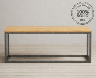 LOFT SOLID OAK COFFEE TABLE - RRP £249: LOCATION - B1