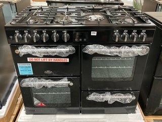 BELLING KENSINGTON 100DFT RANGE COOKER IN BLACK : MODEL BELKENSINGTON100DFT - RRP £1249: LOCATION - D3