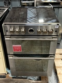 STOVES STERLING 600G DOUBLE GAS COOKER WITH HOB IN STAINLESS STEEL : MODEL STSTERLING600G - RRP £899: LOCATION - D3