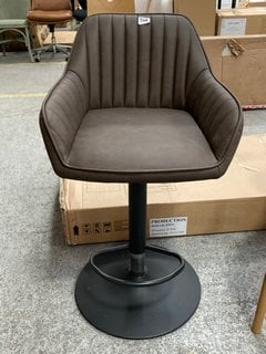 JOHN LEWIS & PARTNERS BARSTOOL IN BROWN: LOCATION - C5