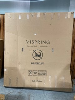 VISPRING CHISWICK POCKET SPRUNG MATTRESS FIRM TENSION SIZE : 180CM RRP - £2099: LOCATION - D3