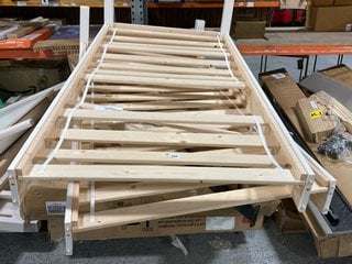 PALLET OF ASSORTED JOHN LEWIS & PARTNERS INCOMPLETE BED COMPONENTS: LOCATION - D7 (KERBSIDE PALLET DELIVERY)