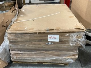 PALLET OF BASIC MAGNETIC WHITEBOARDS 150 X 100 CM: LOCATION - B8 (KERBSIDE PALLET DELIVERY)